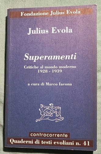 Superamenti di - "superamenti", (1928-1939)