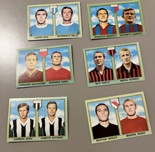 lotto 6 Figurine Calciatori