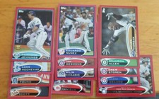 2012 topps target red border - red,