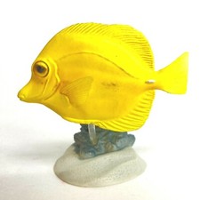 Yujin pesce d'acqua salata 1 figura in miniatura giallo Tang zebrasoma flavescens Giappone