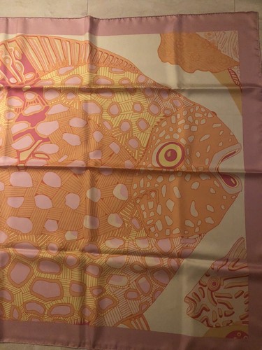 Foulard carré hermès soie - foulard,