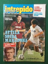 Rivista INTREPIDO n.10/1985 (ITA) MARADONA BONIEK STORY S.BAGNI EUGENIO FINARDI