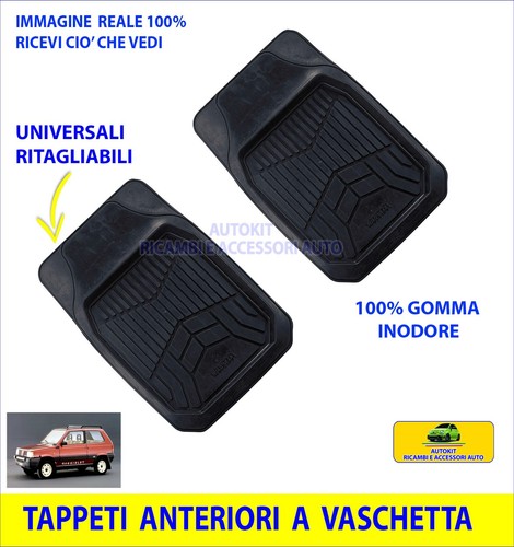 Tappetino gomma panda 4x4 - tappetino,