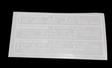 HONDA ADESIVO REMEMBER