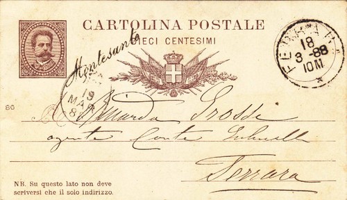 Intero postale regno - intero, di