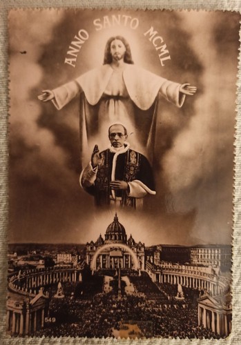 Cartolina anno santo - anno,