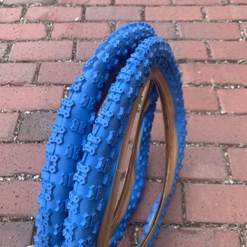 Pneumatici bici blu gomma - pneumatici,