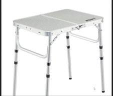 Tavolo da Campeggio Pieghevole Redcamp in alluminio e polimero Bianco NEW vedi
