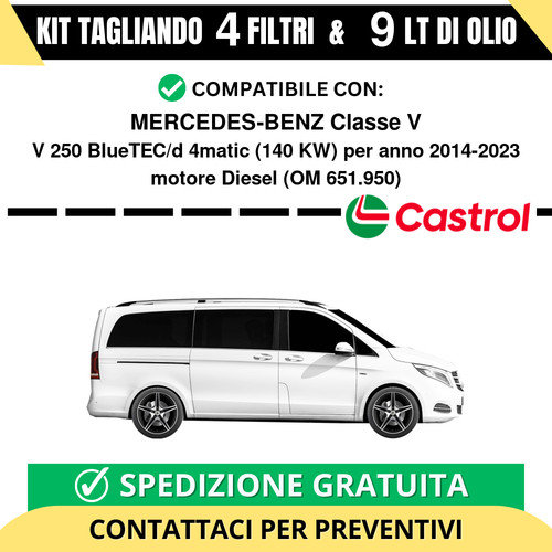 Tagliando per mercedes benz - tagliando,