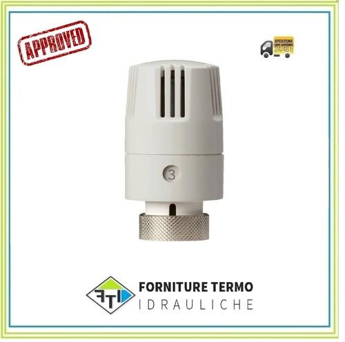 Testa termostatica per valvole - testa,
