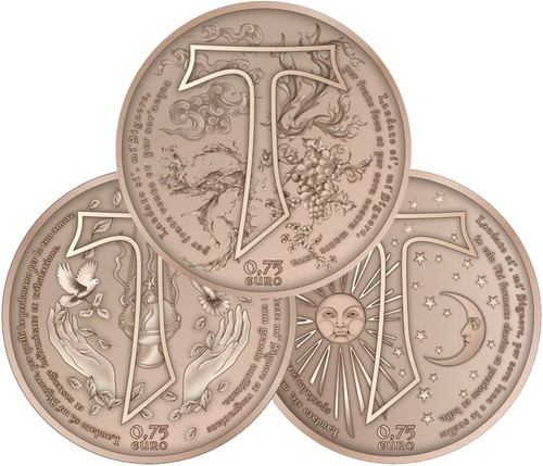 Trittico euro 800 anni - trittico,