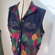 Gilet patchwork vintage boho