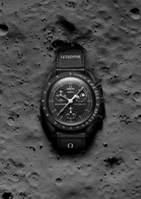 Omega x Swatch NERO Snoopy