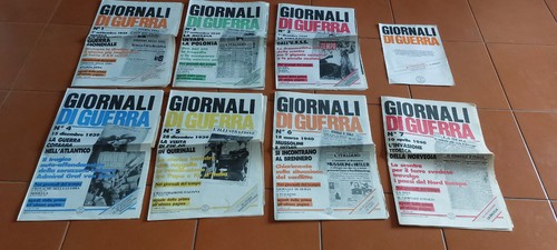 Giornali guerra cartella - di,