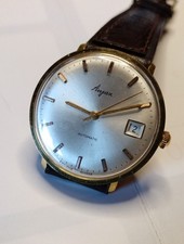 Orologio Automatico Angax Calibro Eta 2622 Funzionante Oro Plated