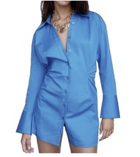 Zara Vibrant Blue button down