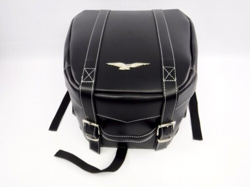 Bauletto pelle moto - pelle, guzzi