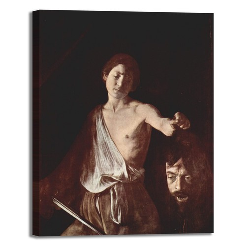 Caravaggio davide testa golia - caravaggio,