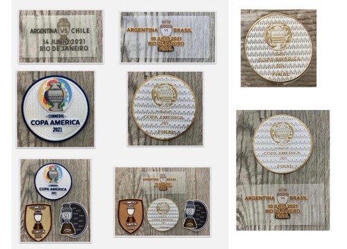 Set patch copa america - patch,