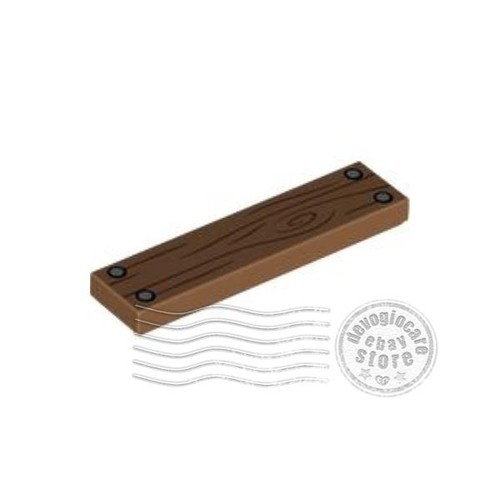 Lego 2431pb0652 piatto - 1x,