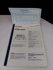 Pioneer DJM-500 Mixer Dj 19 Pagine Paper Back Istruzioni Funzionanti - SOLO MANUALE
