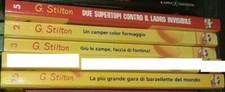 LOTTO 4 LIBRI x RAGAZZI GERONIMO STILTON BOOK SERIE STORIE DA RIDERE,SUPER TOPI