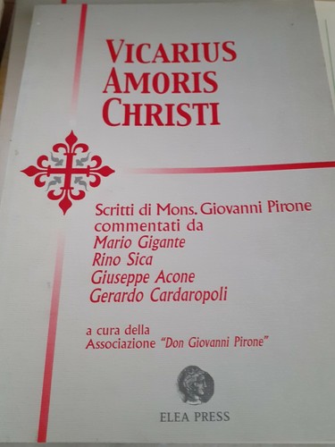 Vicarius amoris christi - christi, di
