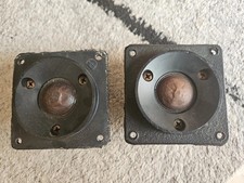 2 x Isophon Mid Medium Speaker Lautsprecher vintage 4 ohms, SABA, Modulo