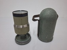 STRUMENTO SQUADRO AGRIMENSORIO A CILINDRO GRADUATO CON BUSSOLA VINTAGE BIMA