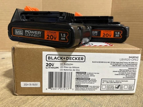 Black decker lbxr20 pack - lbxr20-2,