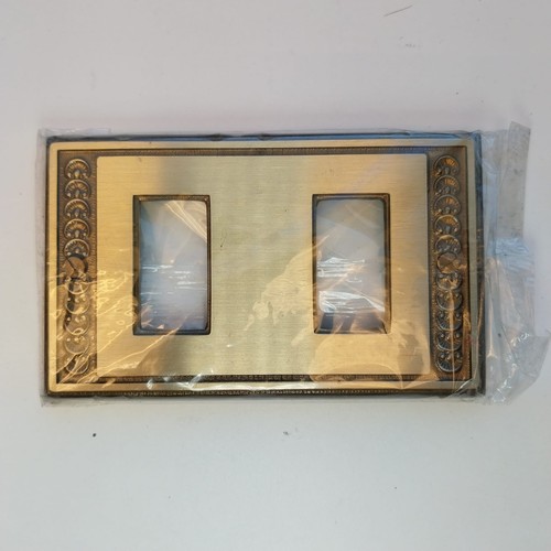 Placca bronzata ottone - placca,