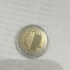 moneta 2 euro rara beatrix koningin der nederlanden anno 2000