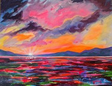 Paesaggio Tramonto QUADRO