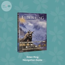 Elden Ring Navigation Guide - Japanese Videogame ArtBook Ps4/Ps5
