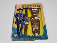 WYATT EARP CINTURONE CON FONDINA PER PISTOLA GIOCATTOLO GV MILANO + SCATOLA (S)