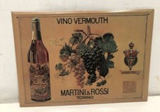 Targa Da Arredo Vino Vermouth Martini&Rossi Torino