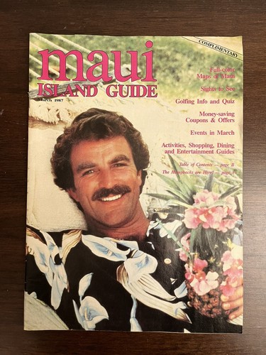 Maui island guide tom selleck - maui,