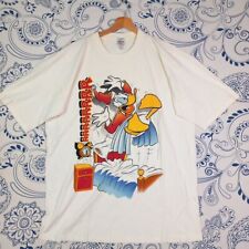DISNEY T SHIRT ORIGINAL ONE SIZE MADE IN UK PAPERINO DONALD DUCK BIG SHIRT VINTA