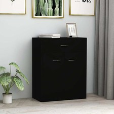 vidaXL Credenza Nera 60x30x75