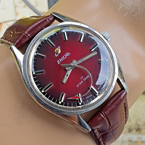 Orologio vintage enicar uomo - orologio,