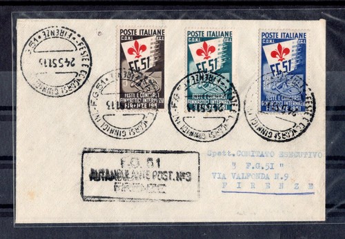Italia 1951 ginnici firenze - italia, di