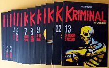 KRIMINAL a colori nr. 1 ÷ 13