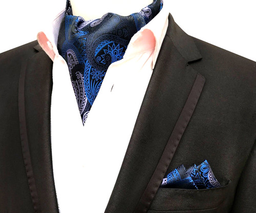 Cravatta uomo classica ascot - cravatta,