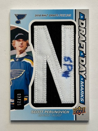 Scott perunovich 2020 gu - scott,