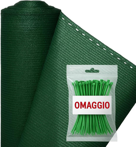 Rete ombreggiante verde 1x - ombreggiante, 90%