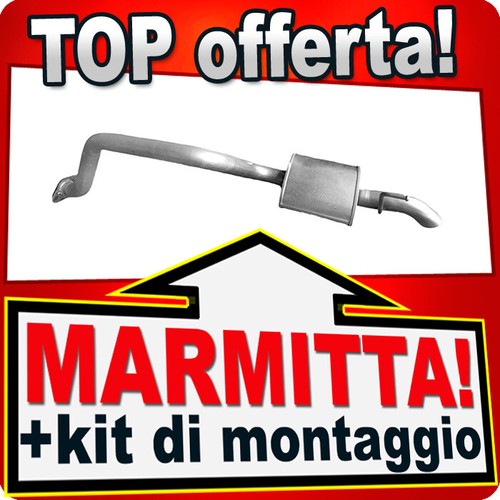 Silenziatore posteriore per - posteriore,