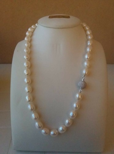 Collana perle fiume con - fiume,