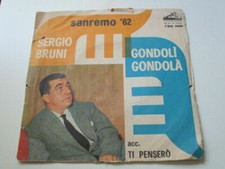 45 Giri - Vinile - Sergio Bruni - Gondolì Gondolà