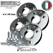 KIT 4 DISTANZIALI RUOTE 16 MM. FIAT PUNTO EVO DAL 2009 AL 2012 INCLUSO BULLONI