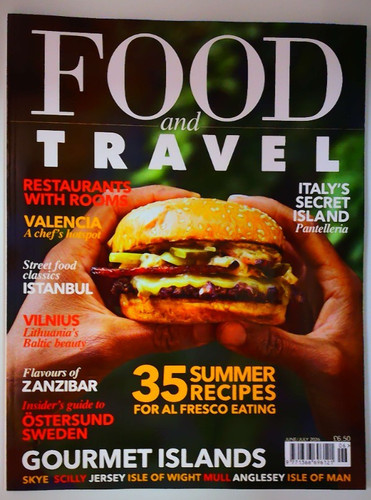 Food and travel magazine - food,
